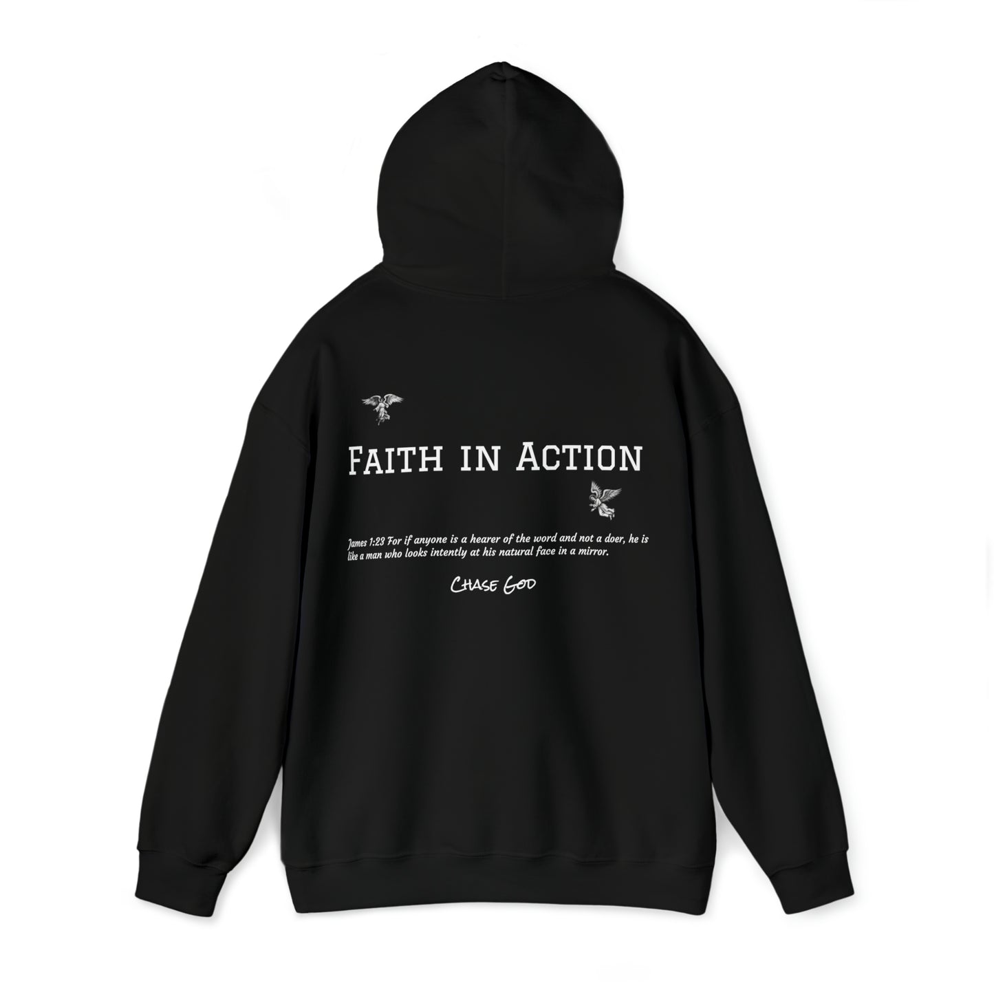 "FAITH IN ACTION" hoodie