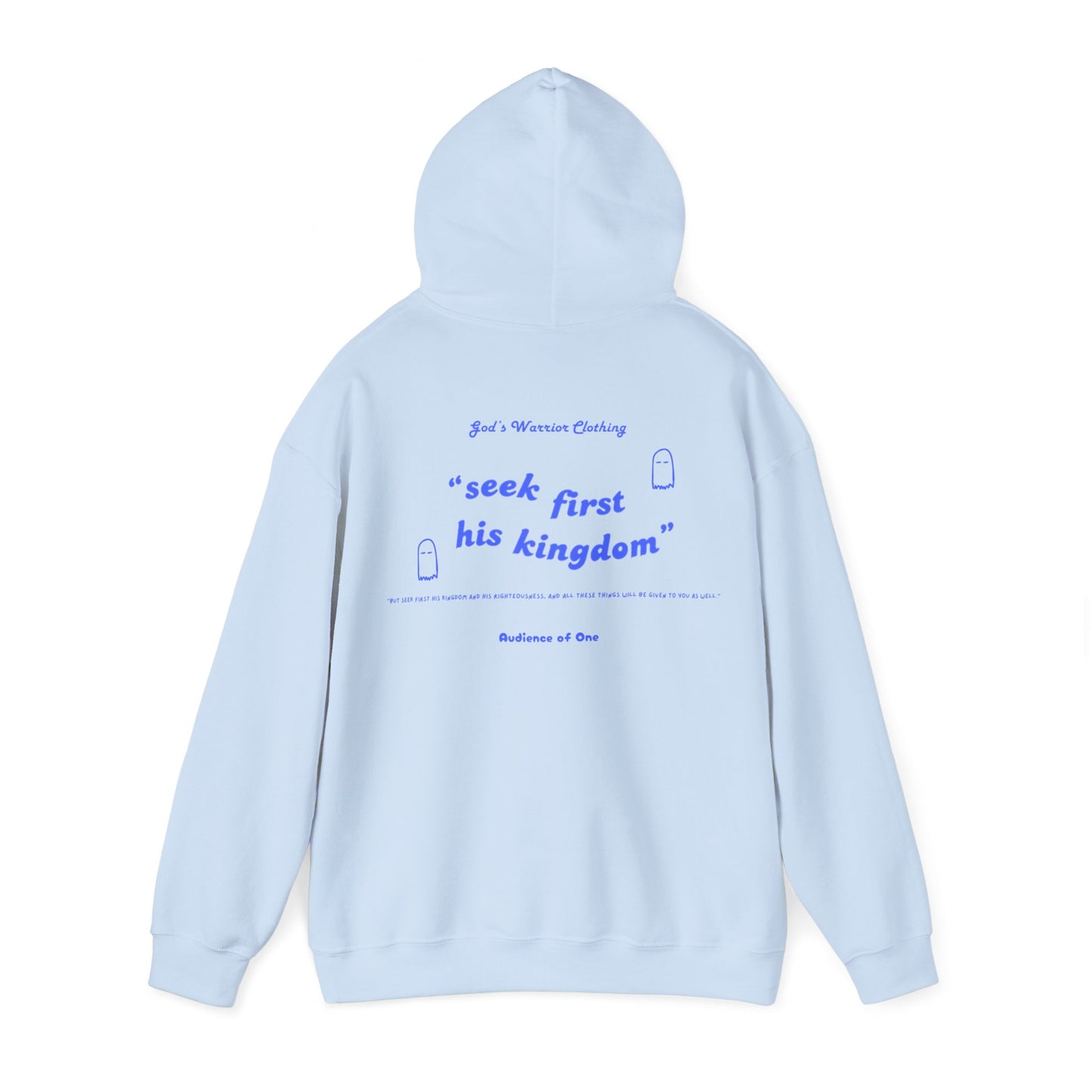 "SEEK FIRST HIS KINGDOM" hoodie