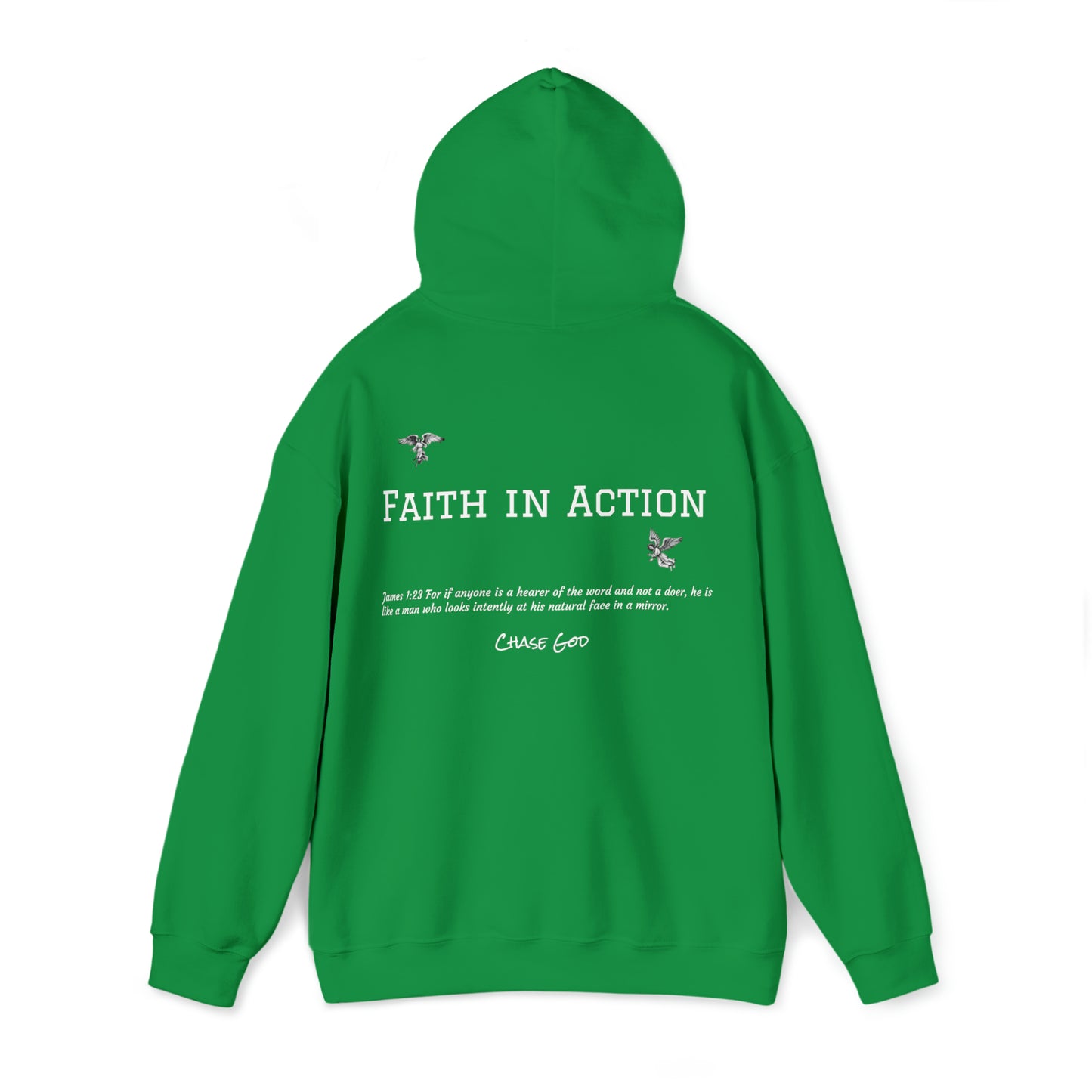 "FAITH IN ACTION" hoodie