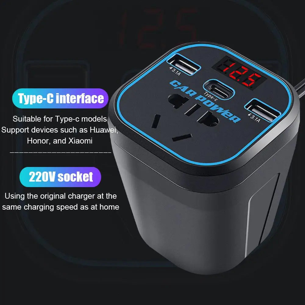 Vehicle Mounted Power Inverter (Charger)